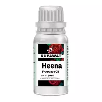 Ароматическое масло Хна (50 мл), Heena Fragrance Oil, произв. The RUPAWAT Perfumery House