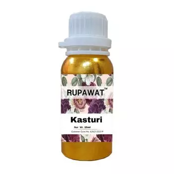 Ароматическое масло Кастури (25 мл), Kasturi Fragrance Oil, произв. The RUPAWAT Perfumery House