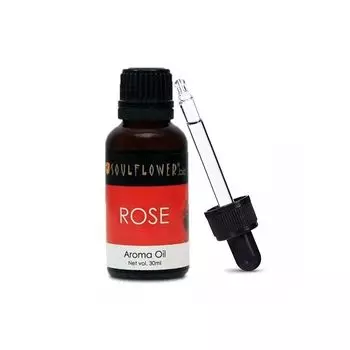 Ароматическое масло Розы (30 мл), Rose Aroma Oil, произв. Soulflower
