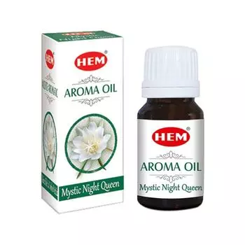 Ароматическое масло Таинственная королева ночи (10 мл), Mystic Night Queen Aroma Oil, произв. Hem
