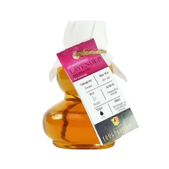 Ароматическое массажное масло Лаванда (90 мл), Lavender Aroma Massage Oil, произв. Soulflower