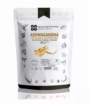 Ашвагандха (100 г), Ashwagandha Herbal Powder, произв. Heilen Biopharm