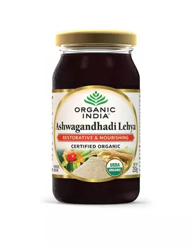 Ашвагандхади Лехья (250 г), Ashwagandhadi Lehya, произв. Organic India