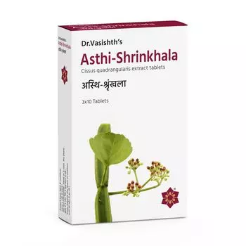 Асти-Шринхала (30 таб, 600 мг), Asthi-Shrinkhala, произв. Dr. Vasishth’s
