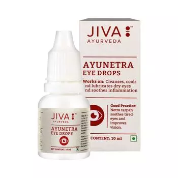 Аюнетра: капли для глаз (10 мл), Ayunetra Eye Drop, произв. Jiva