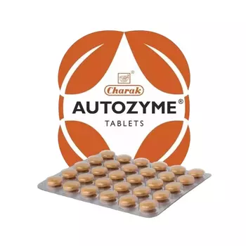 Автозим (30 таб), Autozyme Tablets, произв. Charak