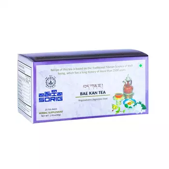 Бае Кан: тибетский чай (20 пак х 2 г), Bae Kan Tea, произв. Sorig