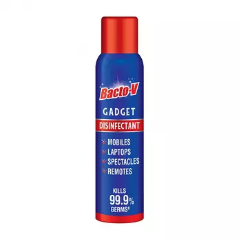Бакто-V: спрей для дезинфекции гаджетов (100 мл), Bacto-V Gadget Disinfectant Spray, произв. Cavinkare
