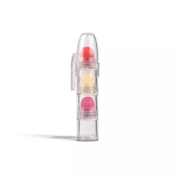 Бальзам для губ 3 в 1: Гибискус, Лилия и Кофе (6 г), 3 in 1 Lip Balm Hibiscus, Lily & Coffee, произв. Organic Harvest