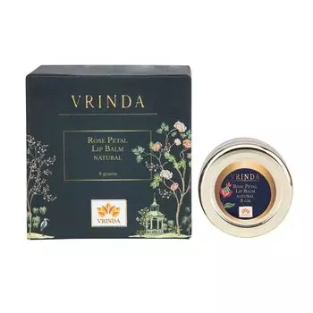 Бальзам для губ с лепестками Роз (8 г), Rose Petal Lip Balm, произв. Vrindaam