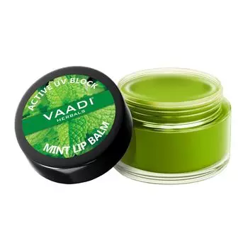 Бальзам для губ с Мятой (10 г), Mint Lip Balm, произв. Vaadi Herbals