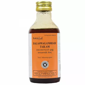 Баласвагандхади Тайлам (200 мл), Balaswagandhadi Tailam, произв. Kottakkal Ayurveda