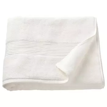 Банное полотенце белое, FREDRIKSJON Bath Towel White, произв. IKEA