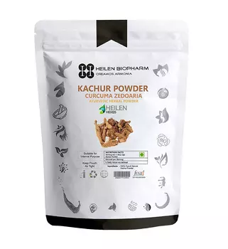 Белая Куркума (Качур) (100 г), Kachur Powder, произв. Heilen Biopharm