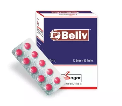 Белив (120 таб), Beliv Tablets, произв. BPRL