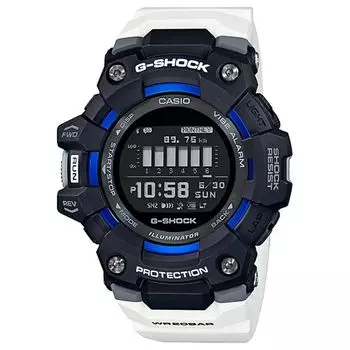 Белые цифровые мужские часы, White Digital Men's Watch, произв. Casio