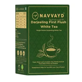Белый чай Дарджилинг первого сбора (100 г), Darjeeling First Flush White Tea, произв. Navvayd