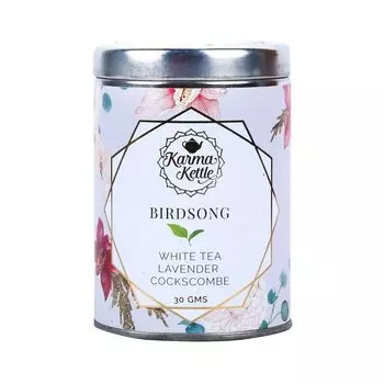 Белый чай с Лавандой и Целозией (30 г), Birdsong, произв. Karma Kettle