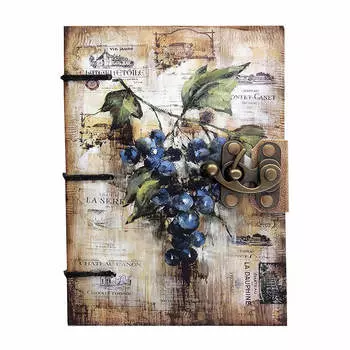 Блокнот ручной работы, Handmade Grape Dairy, произв. MYINDIA