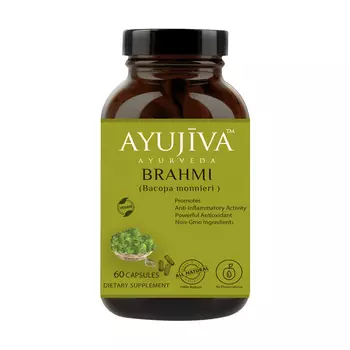 Брахми (60 кап), Brahmi, произв. Ayujiva Ayurveda