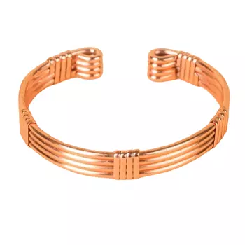 Браслет из медной проволоки, Copper Wire Bracelet, произв. Isha Life