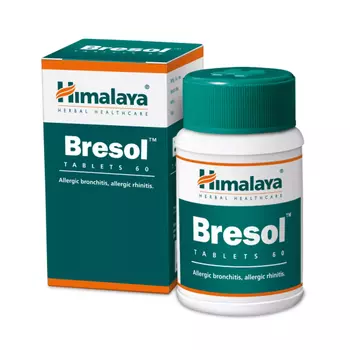 Бресол (60 таб, 250 мг), Bresol, произв. Himalaya