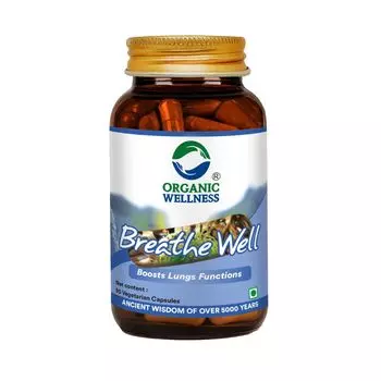 Бриф-Вэлл (90 кап, 325 мг), Breathe-Well, произв. Organic Wellness