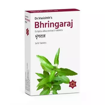 Брингарадж (30 таб), Bhringaraj, произв. Dr. Vasishth’s