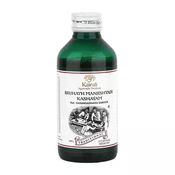 Брухат Манжиштади Кашаям (200 мл), Bruhath Manjishtadi Kashayam, произв. Kairali
