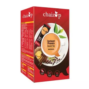 Быстрорастворимый Карак чай Масала Премикс (10 пак x 14 г), Instant Premix Karak Tea Masala, произв. Chaizup