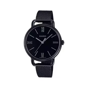 Casio Analog Ladies LTP-E414MB, женские черные часы, women's watch
