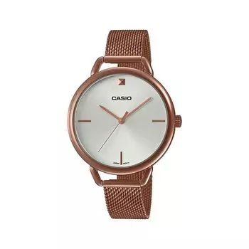 Casio Analog Ladies LTP-E415MR, женские часы с розовым золотом, women's watch