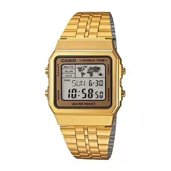 Casio Vintage A500WGA-9DF, мужские часы, men's watch