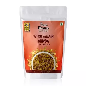 Цельнозерновая Чивда с острой Масалой (100 г), Wholegrain Chivda Spicy Masala, произ. True Elements