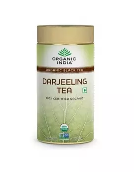 Чай Дарджилинг (100 г), Darjeeling Tea, произв. Organic India