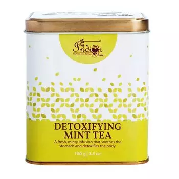 Чай для детокса с Мятой (100 г), Detoxifying Mint Tea, произв. Indian Chai