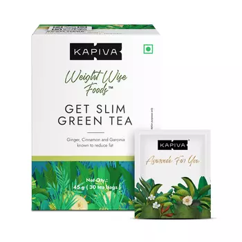 Чай для похудения (30 пак, 1,5 г), Get Slim Green Tea, произв. Kapiva