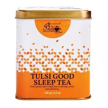 Чай для здорового сна с Тулси (100 г), Tulsi Good Sleep Tea, произв. Indian Chai