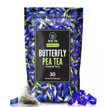 Чай из Клитории (30 пак, 0,65 г), Butterfly Pea Herbal Tea, произв. Blue Tea