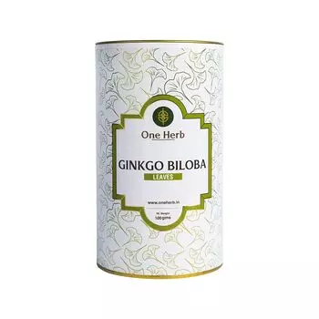 Чай из листьев Гинкго Билоба (100 г), Ginkgo Biloba Leaves, произв. One Herb