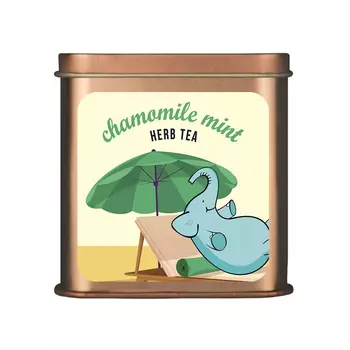 Чай из Ромашки и Мяты (50 г), Chamomile Mint Herb Tea, произв. Tea Trunk