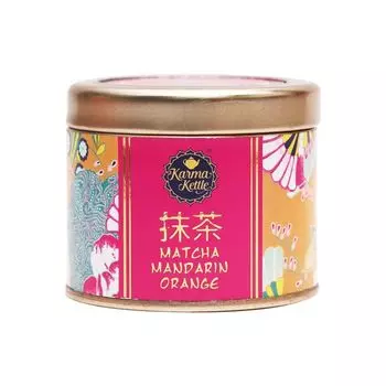Чай Матча с Мандарином (50 г), Matcha Mandarin Orange, произв. Karma Kettle
