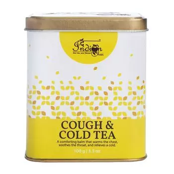 Чай при кашле и простуде (100 г), Cough & Cold Tea, произв. Indian Chai