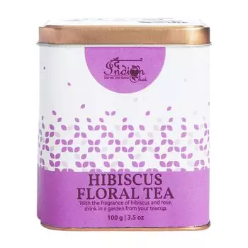Чай с Гибискусом (100 г), Hibiscus Floral Tea, произв. Indian Chai