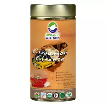 Чай с Корицей (100 г), Cinnamon Cleanse Tea, произв. Organic Wellness
