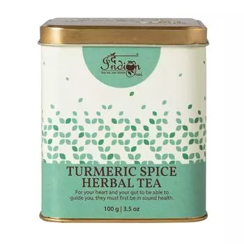 Чай с Куркумой и специями (100 г), Turmeric Spice Herbal Tea, произв. Indian Chai