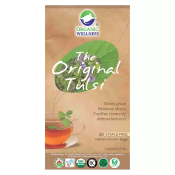 Чай с Тулси (25 пак, 1.55 г), The Original Tulsi Tea, произв. Organic Wellness