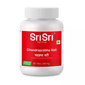 Чандрапрабха Вати (60 таб, 300 мг), Chandraprabha Vati, произв. Sri Sri Tattva