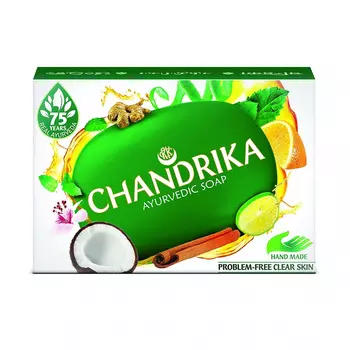 Чандрика: аюрведическое мыло (3 х 125 г + 1 х 75 г), Chandrika Soap, произв. Chandrika