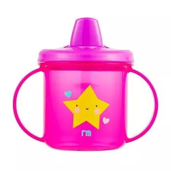 Чашка розового цвета (220 мл), Free Flow First Cup Pink, произв. Mothercare